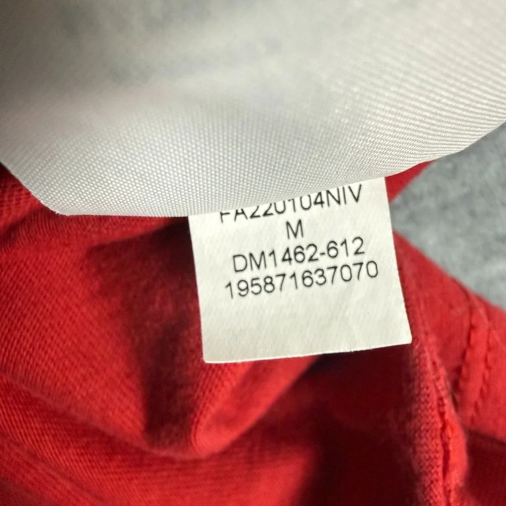 Jordan Men's Red Jumpman Graphic T-Shirt Size Medium Cotton Short Sleeve Athleti